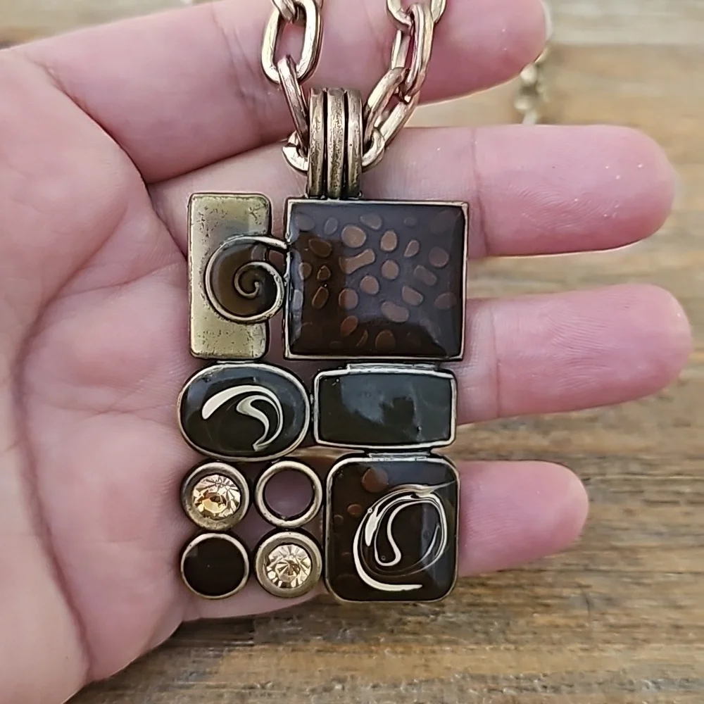 Premier Designs interchangeable Pendant Chunky Necklace